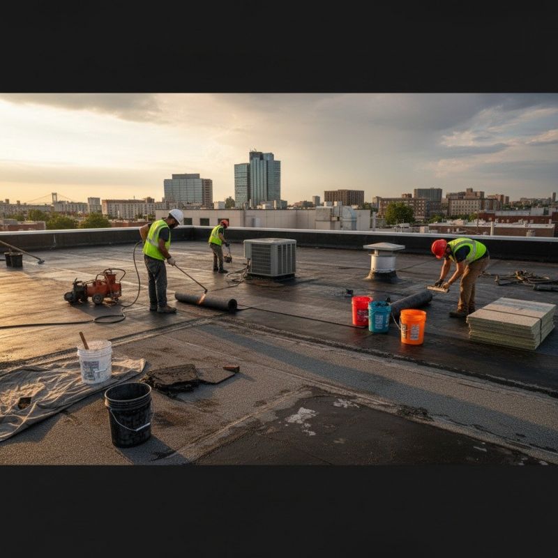 Flat Roof Repair detail